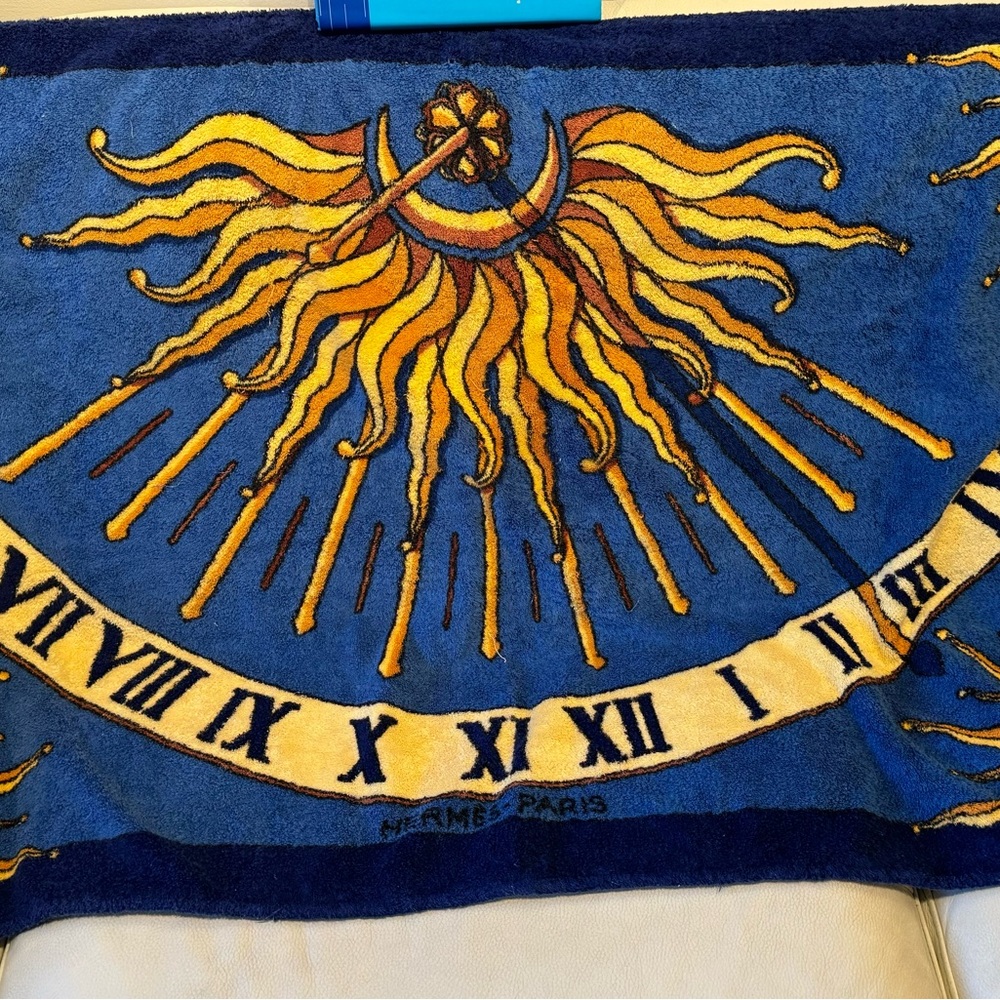 Headed to the sun this winter? You need this Hermes beach towel!